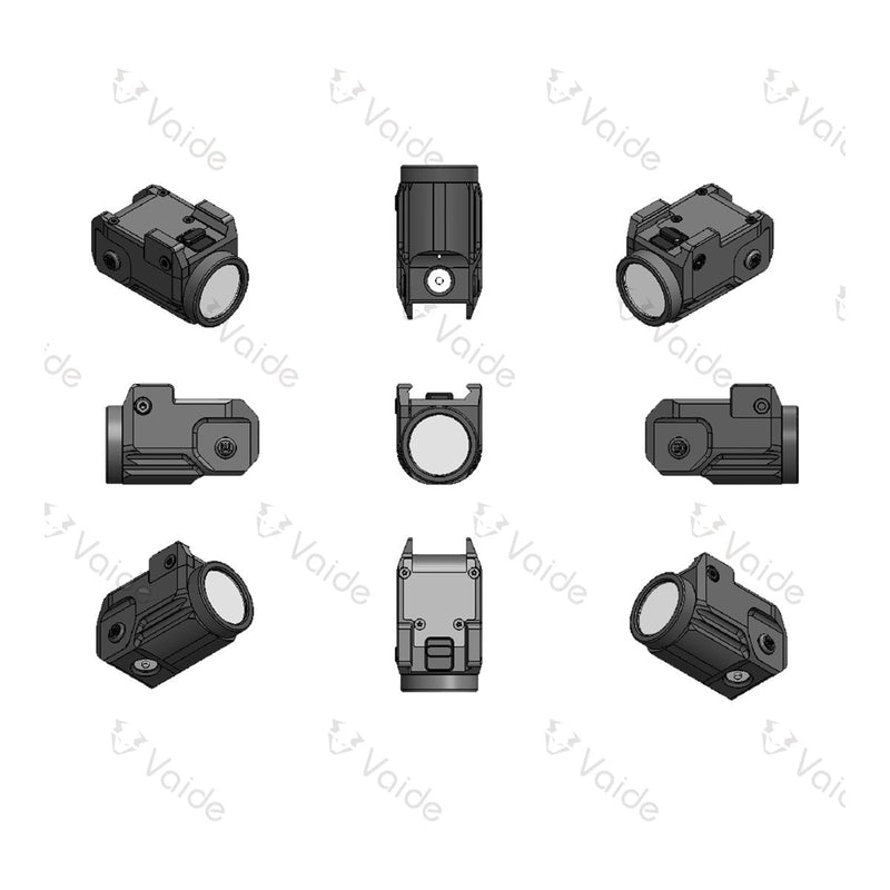 Load image into Gallery viewer, Vaide Scrapper Subcompact Pistol Flashlight FDE - Vector Optics Online Store