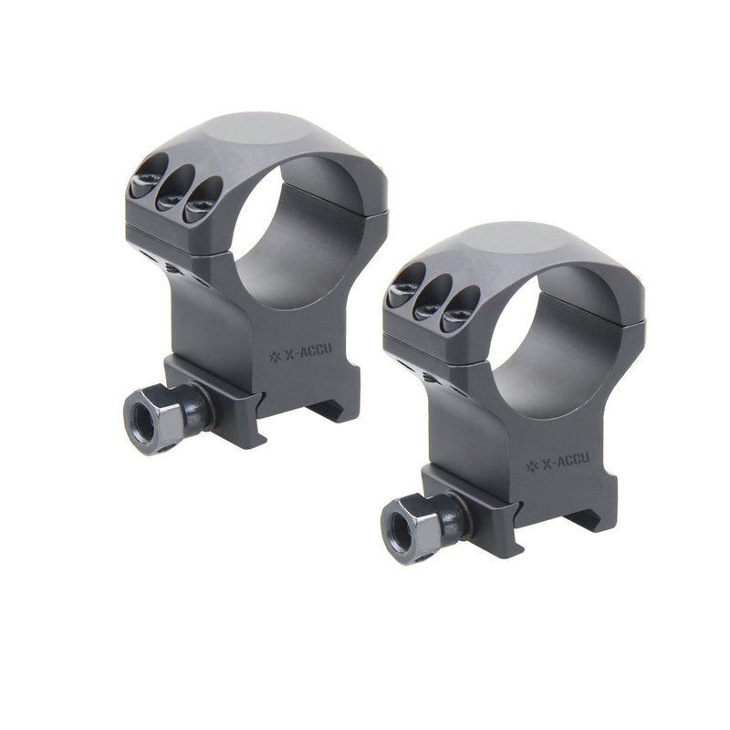 將圖片載入到圖庫檢視器中, 30mm X-Accu 1.4" Medium Profile Picatinny Scope Rings - Vector Optics Online Store