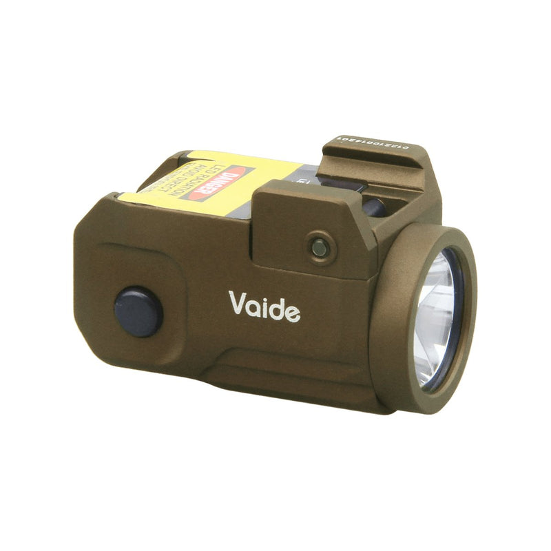 Load image into Gallery viewer, Vaide Scrapper Subcompact Pistol Flashlight FDE - Vector Optics Online Store