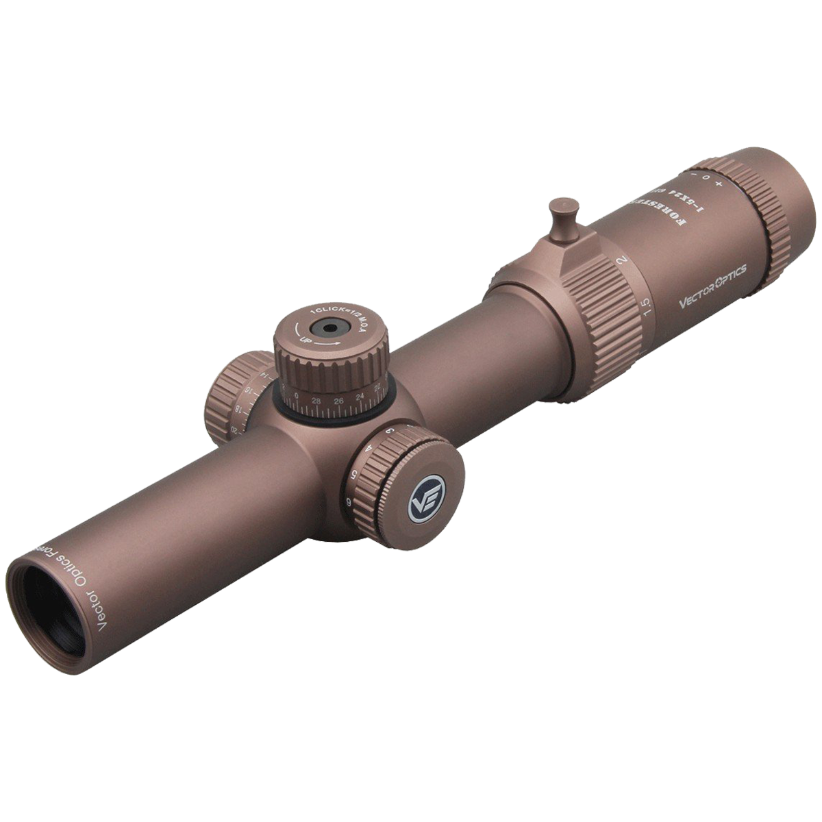 Vector Optics Forester 1-5×24 GenII Vector Optics GenII Forester 1-5x24 Riflescope 30mm Center