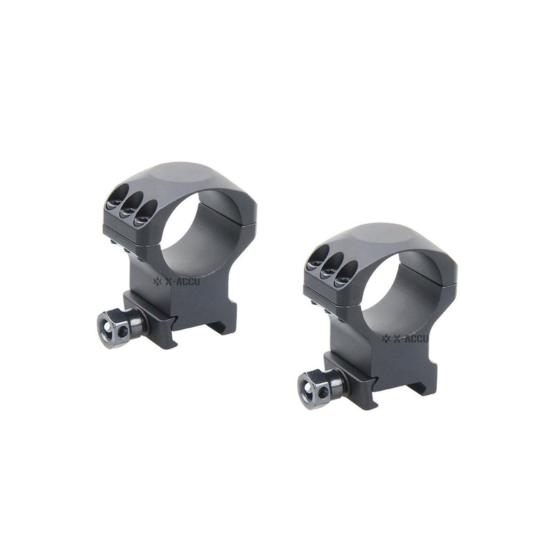 Загрузить изображение в просмотрщик галереи, 30mm X-Accu 1.25" Medium Profile Picatinny Scope Rings - Vector Optics Online Store