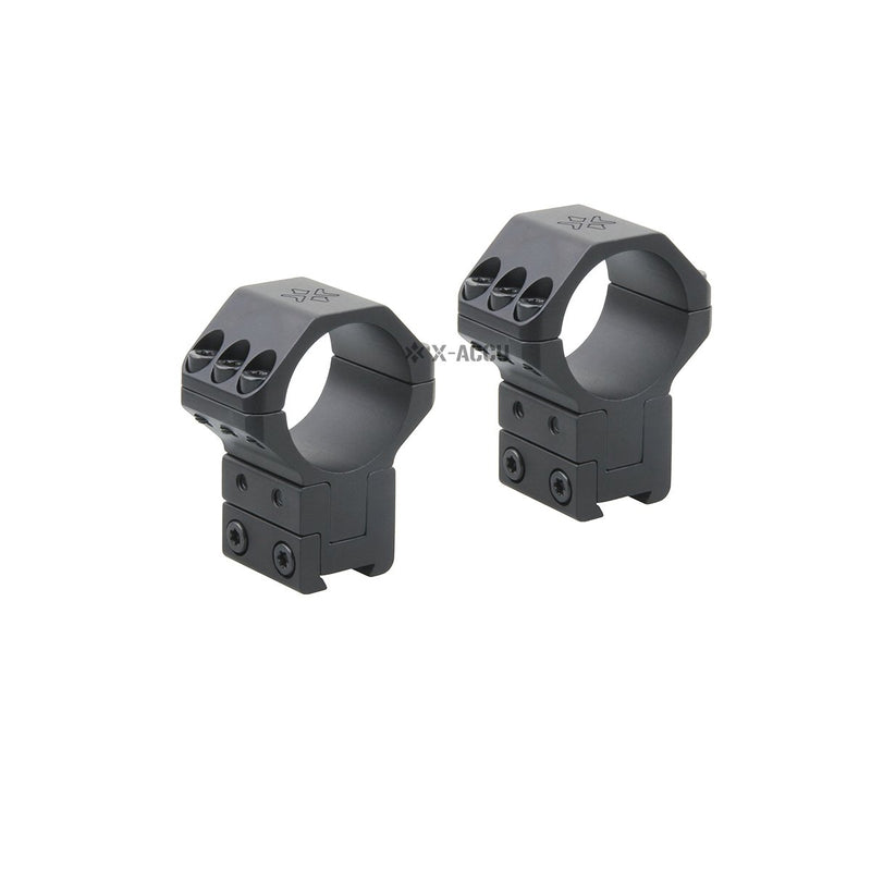 Загрузить изображение в просмотрщик галереи, X-ACCU 30mm Adjustable Elevation Dovetail Rings - Vector Optics Online Store