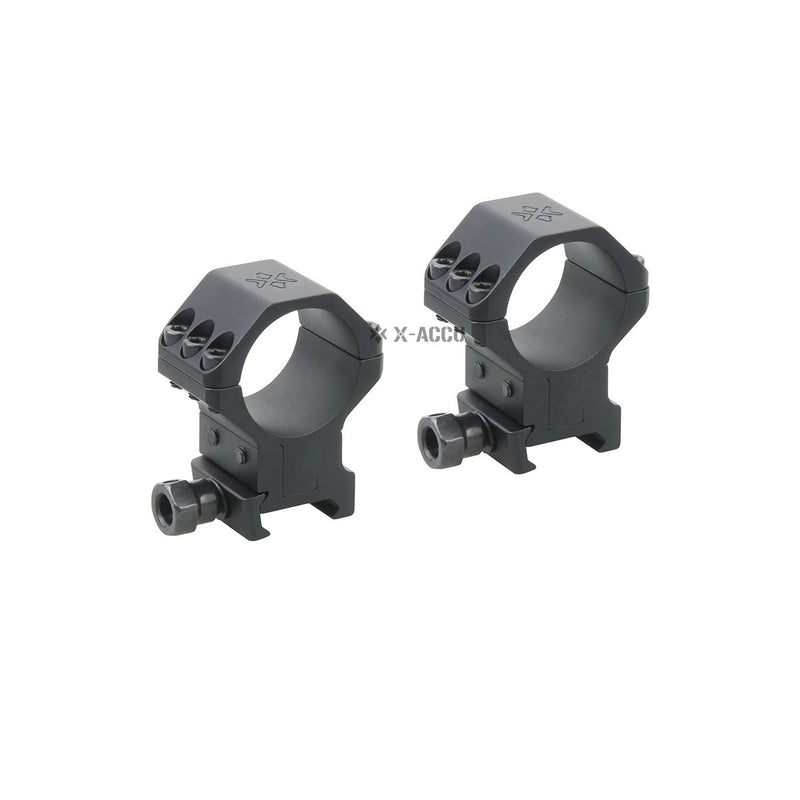 Загрузить изображение в просмотрщик галереи, X-ACCU 30mm Adjustable Elevation Picatinny Rings - Vector Optics Online Store