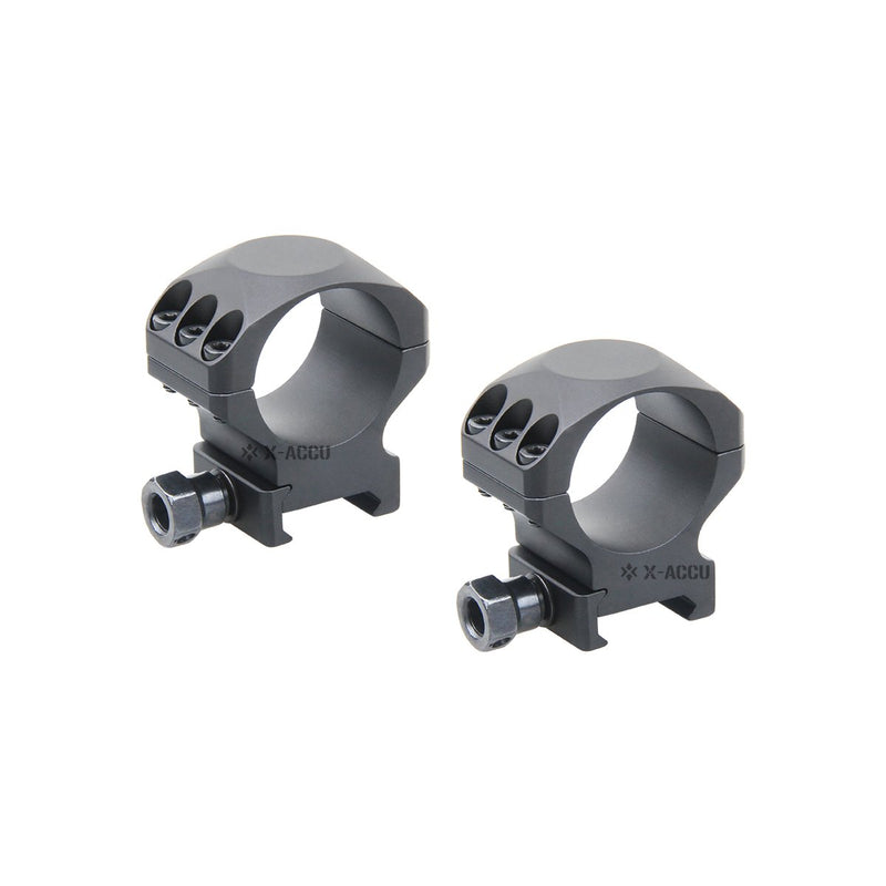 Cargue la imagen en el visor de la galería, 30mm X-Accu 1" Low Profile Picatinny Scope Rings - Vector Optics Online Store
