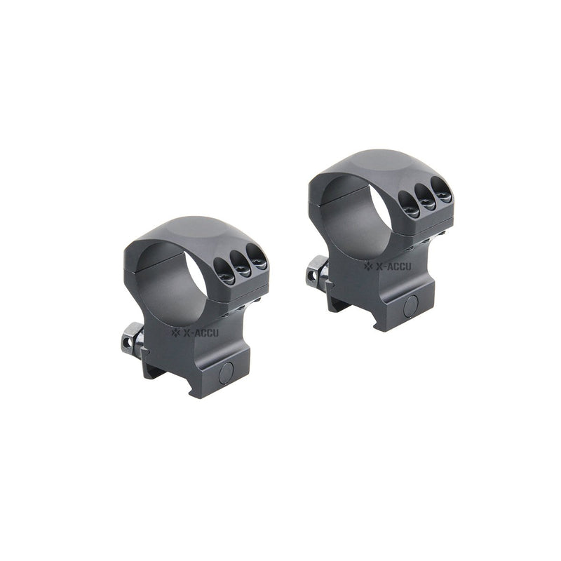 Загрузить изображение в просмотрщик галереи, 30mm X-Accu 1.25" Medium Profile Picatinny Scope Rings - Vector Optics Online Store
