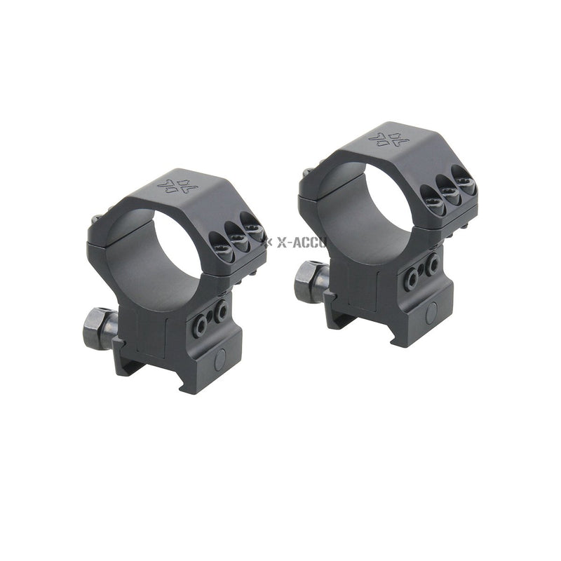 Загрузить изображение в просмотрщик галереи, X-ACCU 30mm Adjustable Elevation Picatinny Rings - Vector Optics Online Store