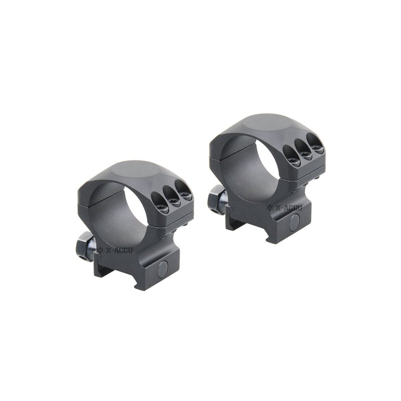 Cargue la imagen en el visor de la galería, 30mm X-Accu 1" Low Profile Picatinny Scope Rings - Vector Optics Online Store