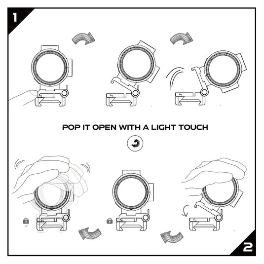 Paragon 3X18 & 5x30 Micro Magnifier - Vector Optics Online Store