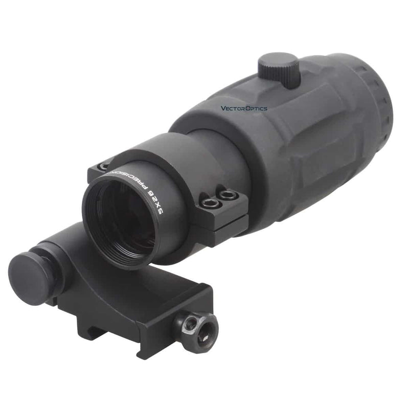 Cargue la imagen en el visor de la galería, Maverick 5x Red Dot Magnifier with w/ Flip Side Mount - Vector Optics Online Store