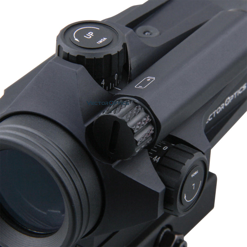 將圖片載入到圖庫檢視器中, Vector Optics Nautilus GenII 1x30 Manual Control & Auto Light Sense Tactical Red Dot Scope QD Riser Picatinny Mount