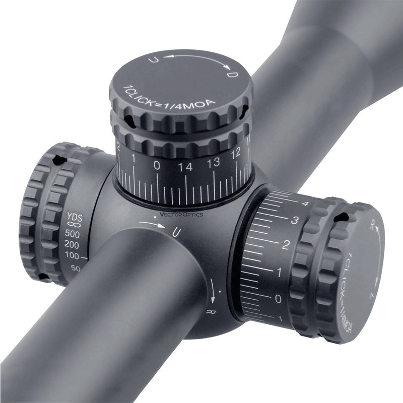 Load image into Gallery viewer, Vector Optics Hugo 4-16x44 GT 1 Inch Riflescope Min 10Y Illuminated Glass Reticle Turret Lock Side Focus Rem 700 Ruge 10/22