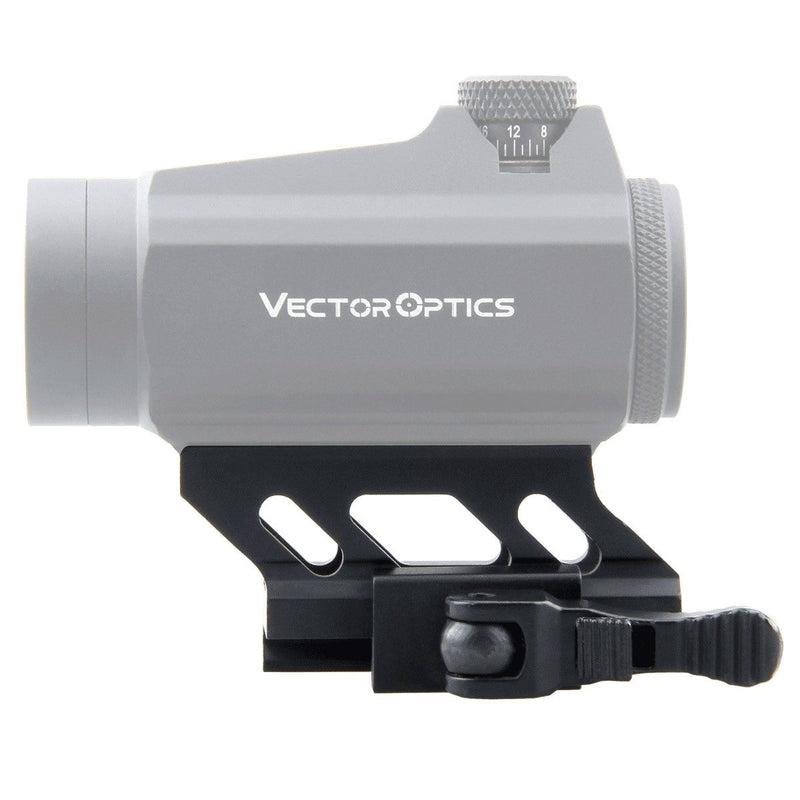 將圖片載入到圖庫檢視器中, 1" Profile Cantilever Picatinny Riser QD Mount Details