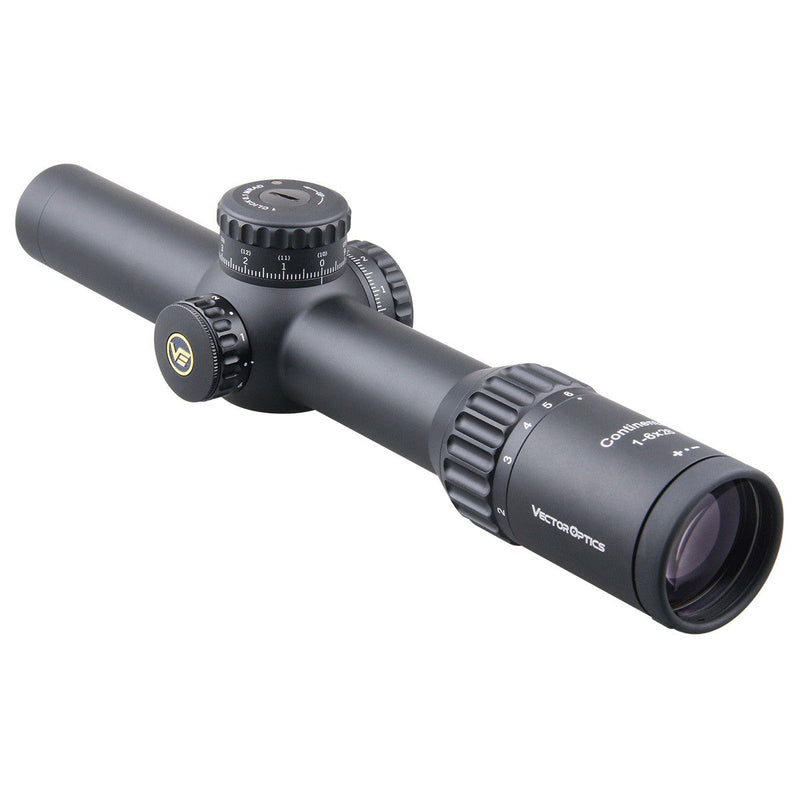 Cargue la imagen en el visor de la galería, 34mm Continental 1-6x28 FFP LPVO Riflescope 3 Side