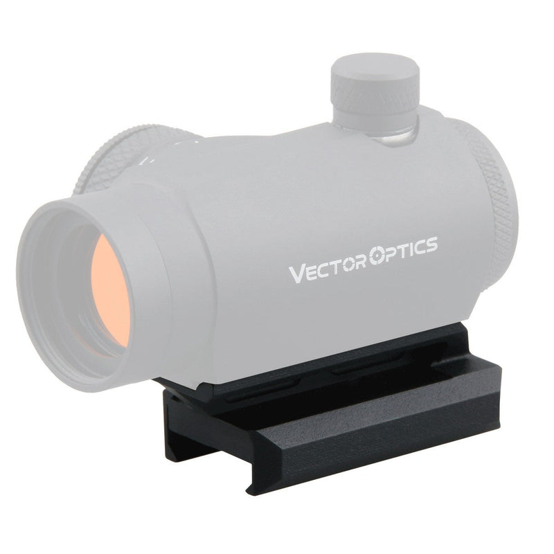 將圖片載入到圖庫檢視器中, 0.5" Profile Cantilever Picatinny Riser Mount with night vision