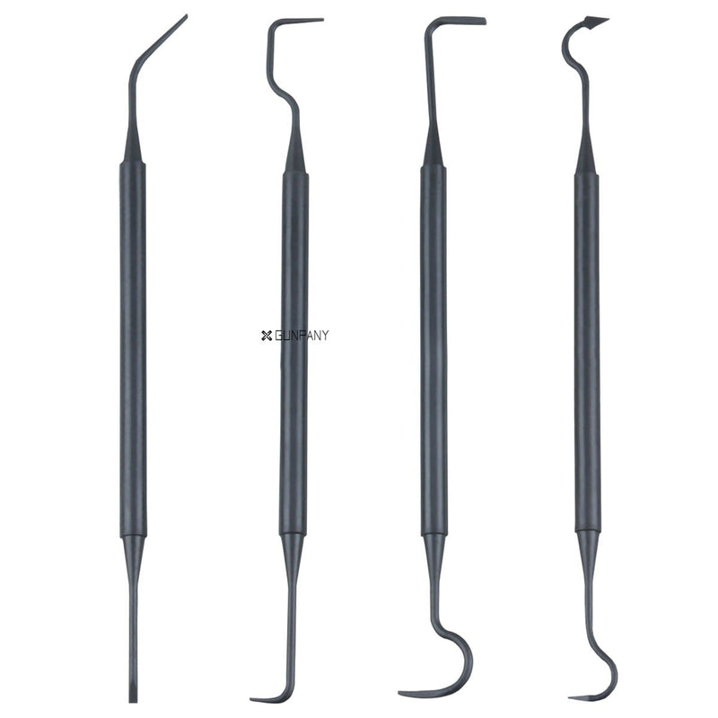 將圖片載入到圖庫檢視器中, Gunpany 4 Polymer Double Side Cleaning Picks - Vector Optics Online Store