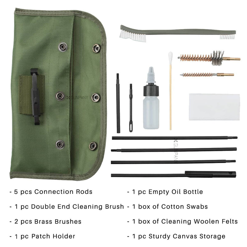 將圖片載入到圖庫檢視器中, Gunpany AR15 / M16 Gun Cleaning Kit Pouch - Vector Optics Online Store