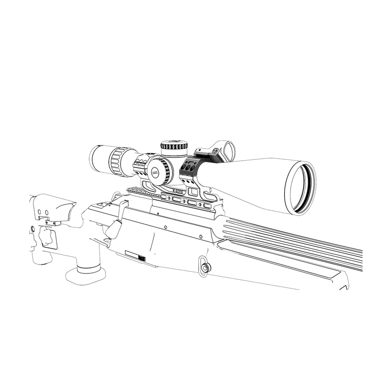 Загрузить изображение в просмотрщик галереи, 34mm X-ACCU Mount Assembly Kit - Vector Optics Online Store