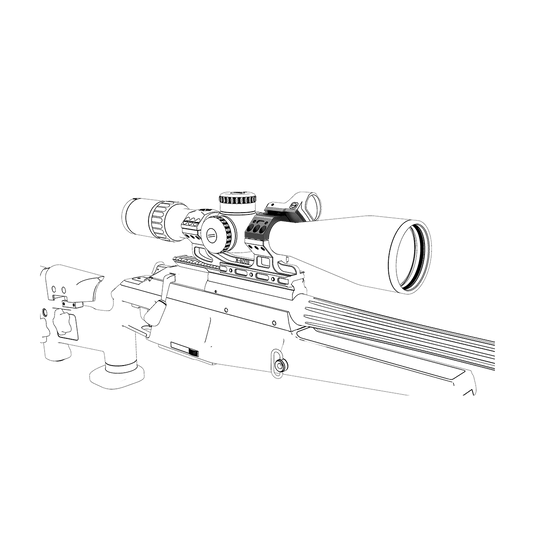 34mm X-ACCU Mount Assembly Kit - Vector Optics Online Store