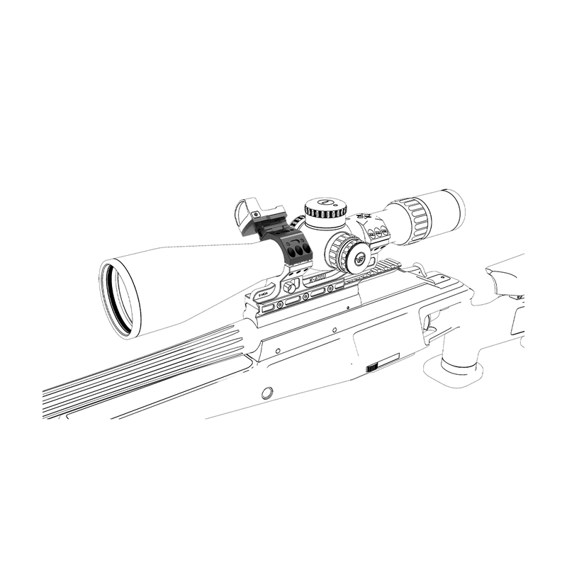 Загрузить изображение в просмотрщик галереи, 34mm X-ACCU Mount Assembly Kit - Vector Optics Online Store