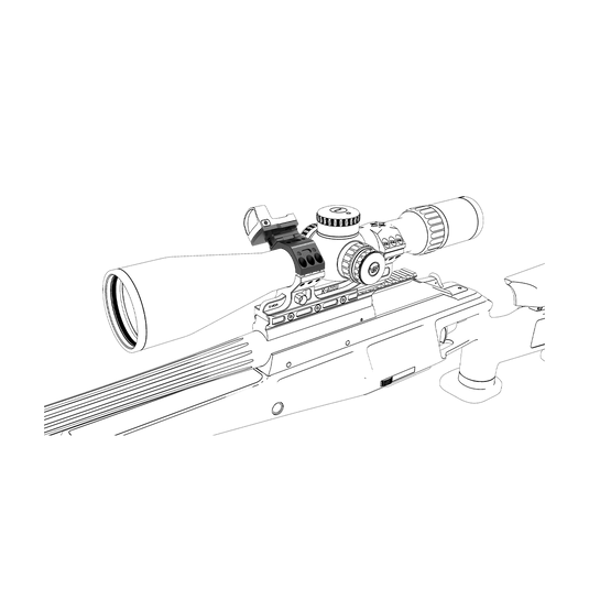 34mm X-ACCU Mount Assembly Kit - Vector Optics Online Store