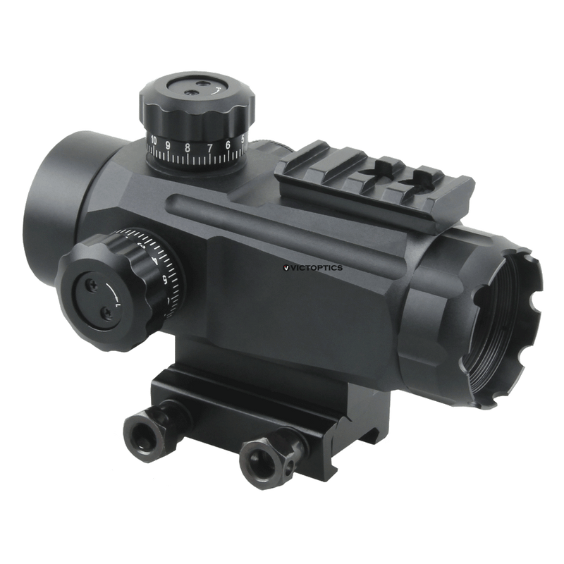 將圖片載入到圖庫檢視器中, VictOptics RGD 1x30 Red Dot Sight w/ 5 Levels Red/Green Dot 2 Details