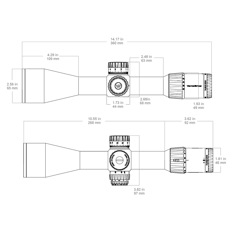 Load image into Gallery viewer, Tauron 4-32x56 ED SFP Rifle Scope