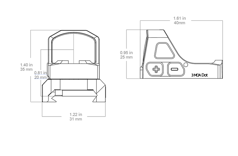 Load image into Gallery viewer, Frenzy-S 1x17x21 GenII Red Dot Sight (SCRD-73)