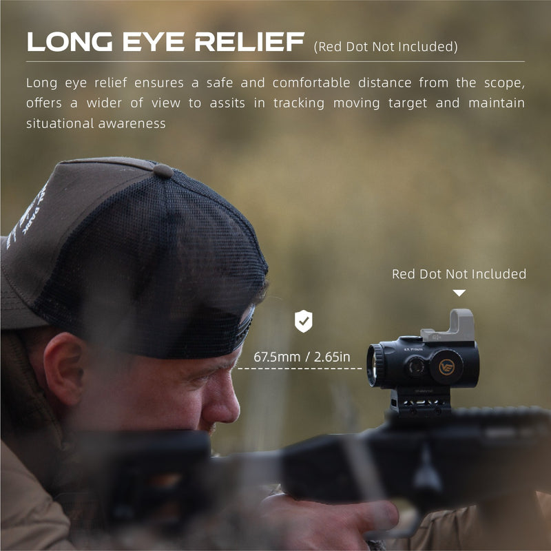 Load image into Gallery viewer, Paragon 4x24 Micro Prism Scope&Red Dot Sight