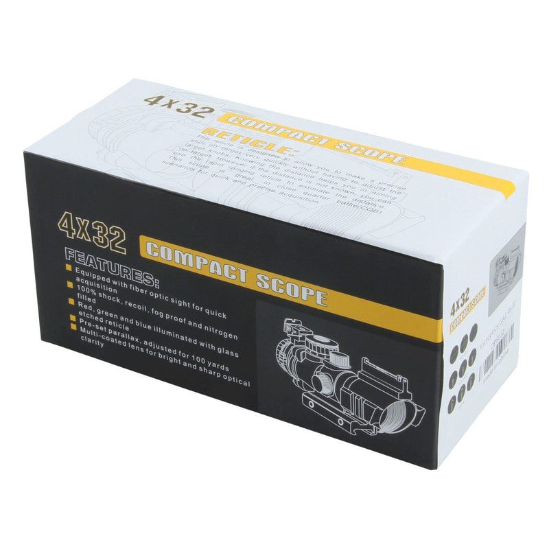 Load image into Gallery viewer, Victoptics C1 Fiber Sight 4x32 Prism Riflescope (OPSL12)