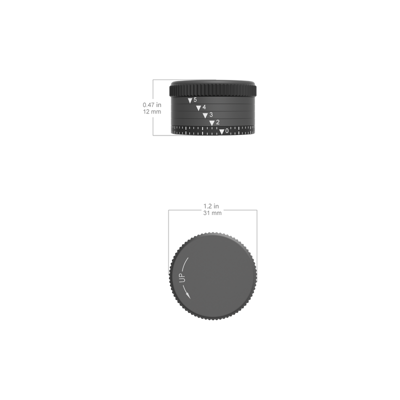 將圖片載入到圖庫檢視器中, Continental Hunting Scope Ballistic Turret