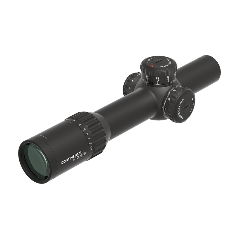將圖片載入到圖庫檢視器中, Continental x10 1-10x28 ED RAR-C Rifle Scope (SCFF-62)