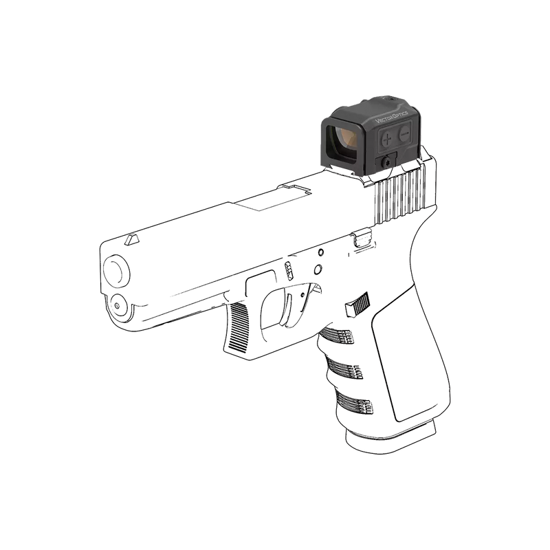 Load image into Gallery viewer, Vector Optics Frenzy Plus 1x18x22 GenII Red Dot (SCRD-75)