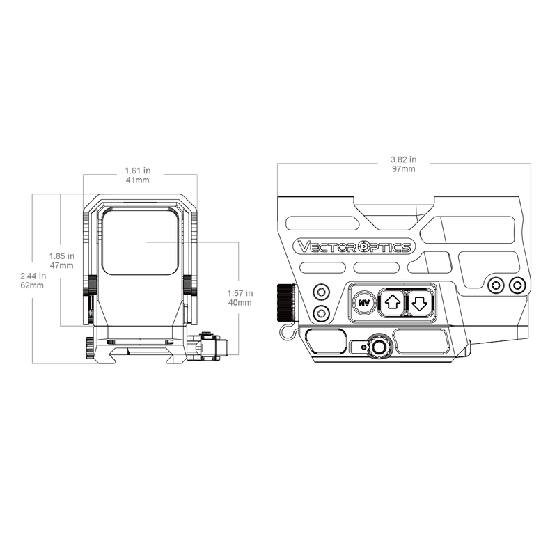 Load image into Gallery viewer, Frenzy Plus 1x31x26 Solar Red Dot Sight (SCRD-S67)