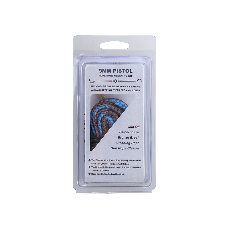 갤러리 뷰어에 이미지 로드, 9mm Handgun Cleaning Kit – Barrel & Bore Cleaning Tools for 9mm Pistols (GPCL-P9)