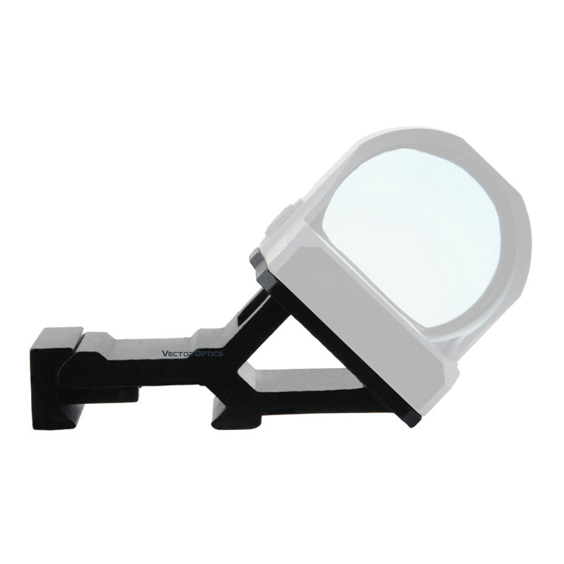 將圖片載入到圖庫檢視器中, MOJ Red Dot Sight Offset Picatinny Mount