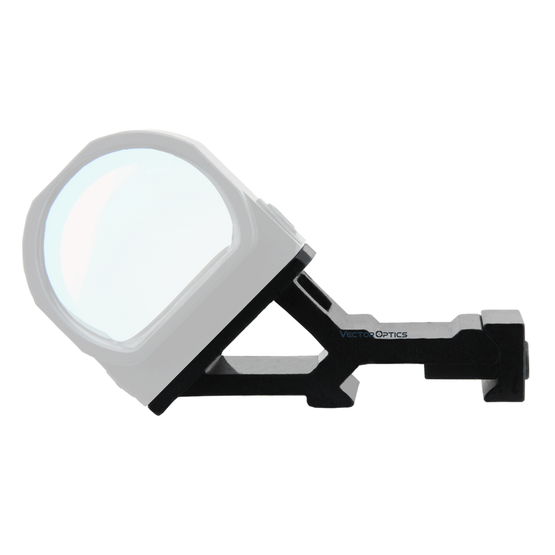 將圖片載入到圖庫檢視器中, MOJ Red Dot Sight Offset Picatinny Mount