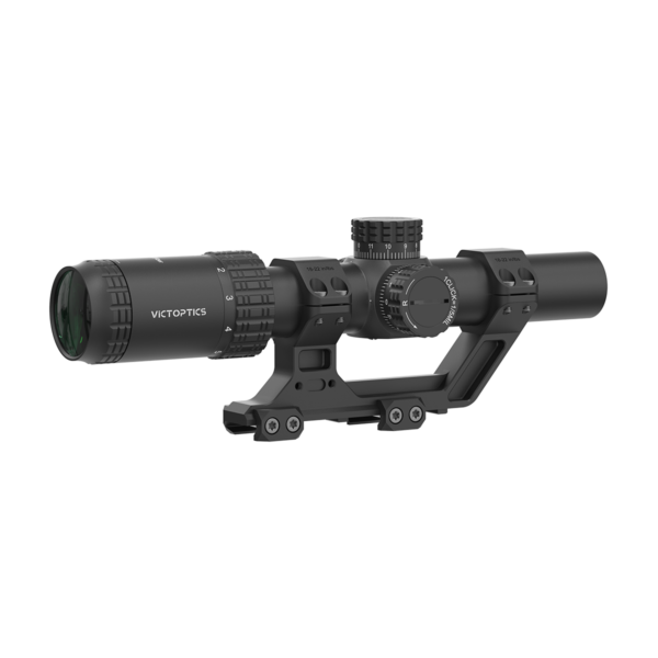 Load image into Gallery viewer, S6 1-6x24i Fiber LPVO SFP Rifle Scope w/ 1-Piece Extreme High Picatinny AR Mount Kit (OPSL133)