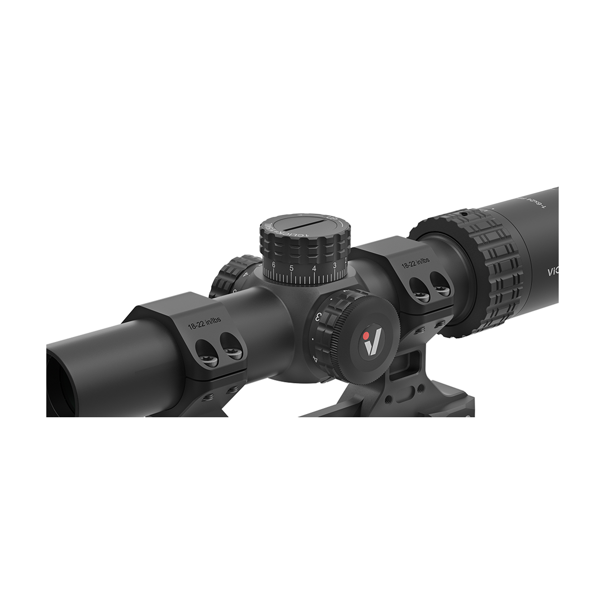S6 1-6x24i Fiber LPVO SFP Rifle Scope w/ 1-Piece Extreme High