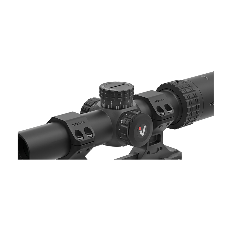 Load image into Gallery viewer, S6 1-6x24i Fiber LPVO SFP Rifle Scope w/ 1-Piece Extreme High Picatinny AR Mount Kit (OPSL133)