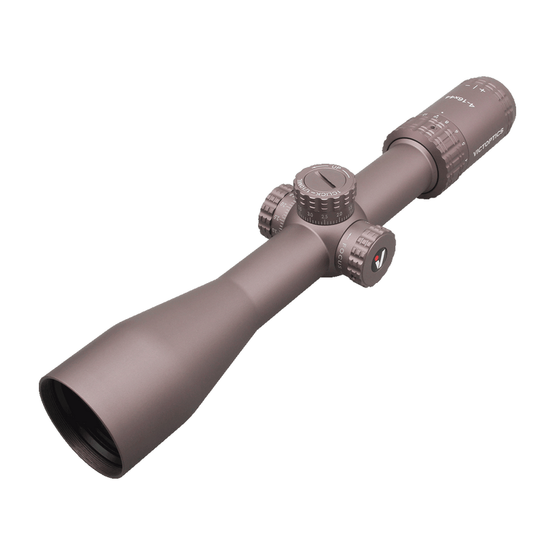 Load image into Gallery viewer, Airgun Scope | VictOptics S4 4-16x44 SFP Coyote FDE .22LR Scope (OPSL26)