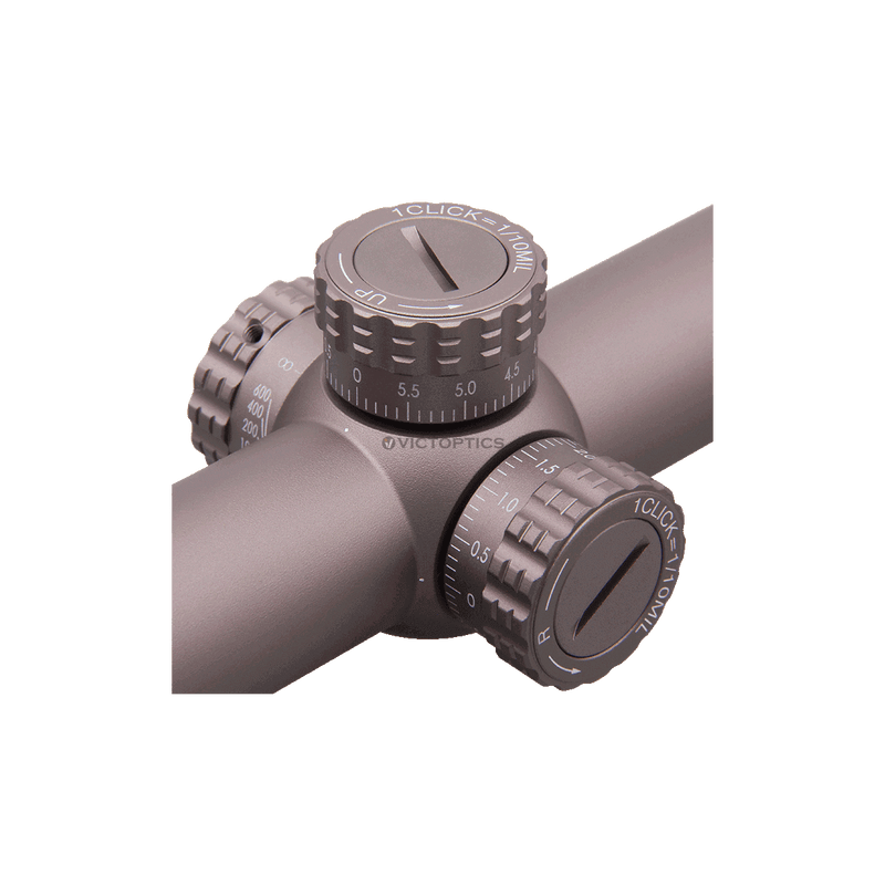 Load image into Gallery viewer, Airgun Scope | VictOptics S4 4-16x44 SFP Coyote FDE .22LR Scope (OPSL26)