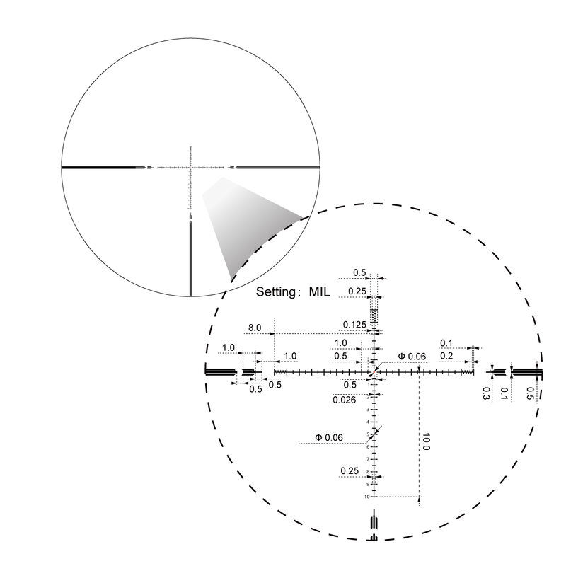 Load image into Gallery viewer, Orion Pro Max 6-24x50 MIL HD FFP Rifle Scope (SCFF-61)