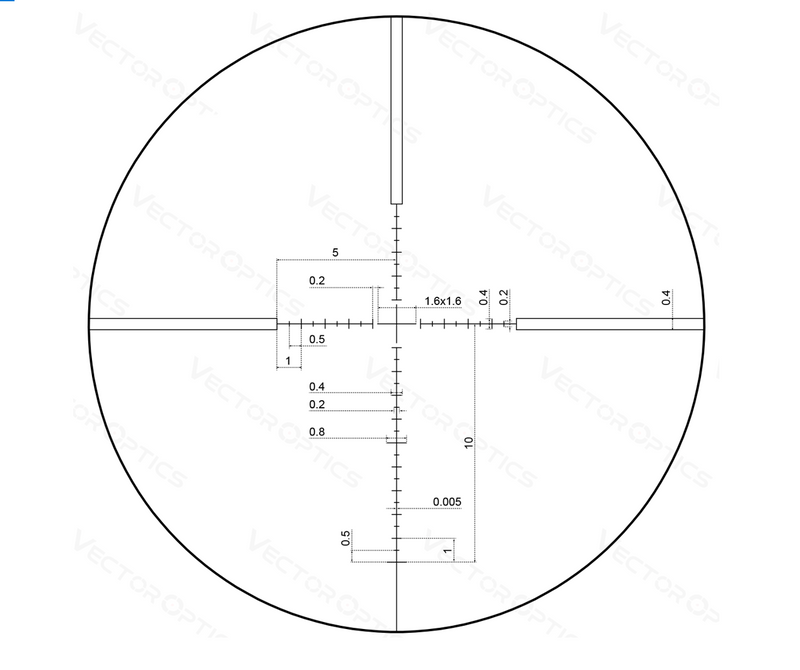 Cargue la imagen en el visor de la galería, Veyron 3-12x44 FFP Riflescope Details