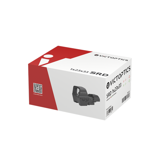 VictOptics SRD 1x23x33 Four-Reticle Red Dot Sight | 4 Reticle Options (RDSL36)