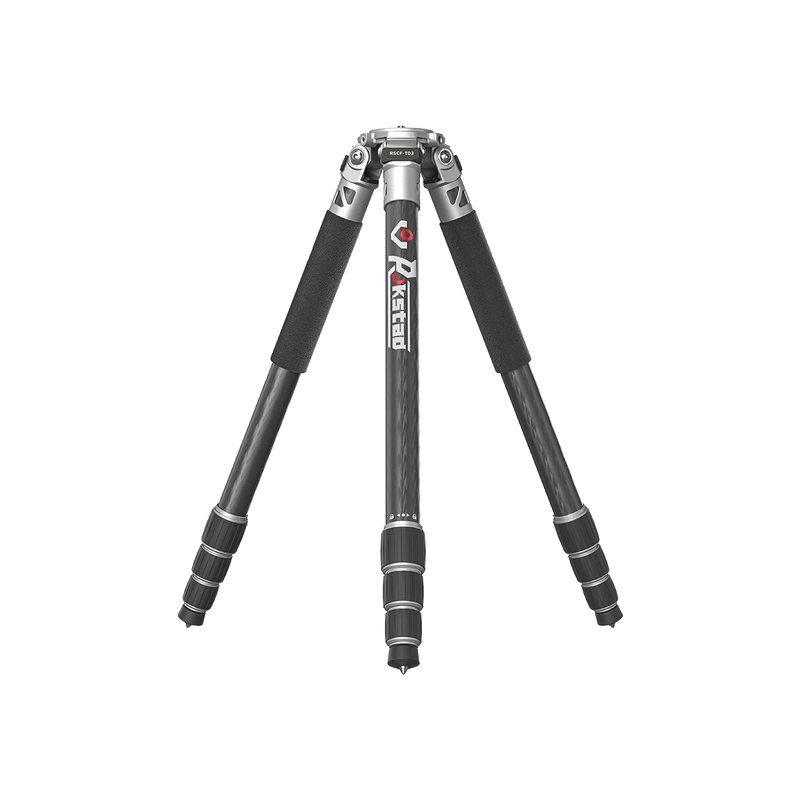 Load image into Gallery viewer, Tauron Carbon Fiber Tripod – Telescopic, 360° Rotating, Foldable (RSCF-T03)