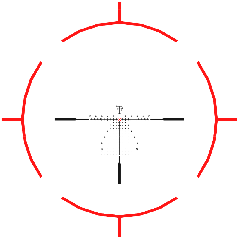 將圖片載入到圖庫檢視器中, Continental X6 2-12x44 FFP MPVO Rifle Scope