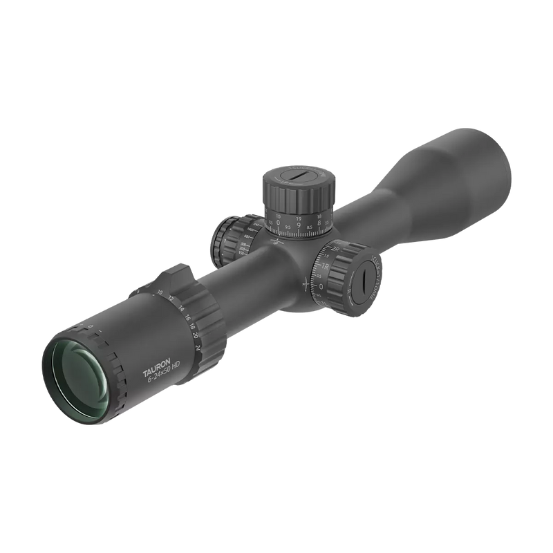 將圖片載入到圖庫檢視器中, Tauron 6-24x50 HD MIL Rifle Scope | PRS & Long-Range | FFP VTA-3 MIL Dot Reticle (SCFF-81)