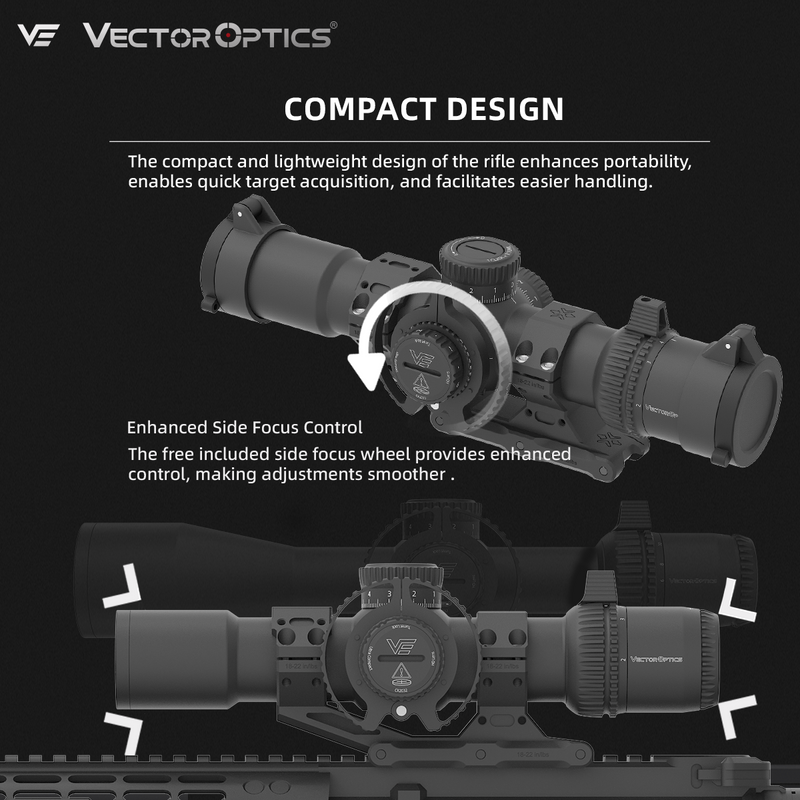 Load image into Gallery viewer, Veyron GenII 2-10x32 HD CTR Rifle Scope (SCFF-83) for AR-15 | Target Shooting & Varmint Hunting