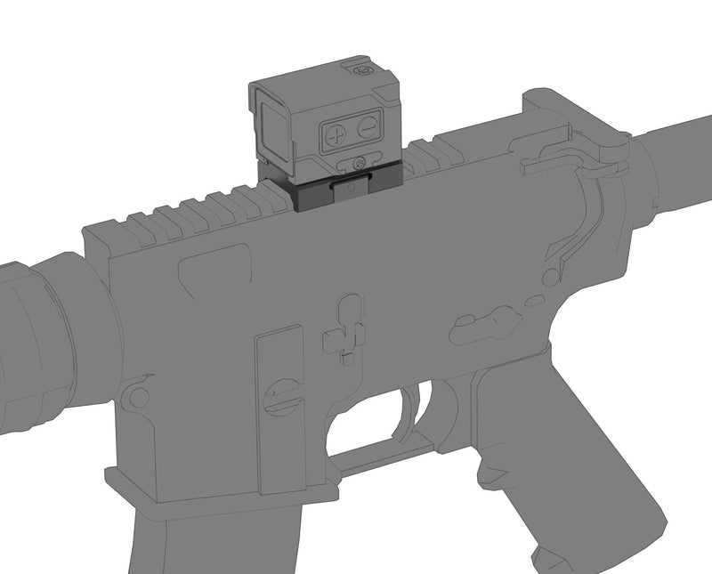 갤러리 뷰어에 이미지 로드, Enclosed Red Dot Sight Low Weaver Mount VOD Footprint - Vector Optics Online Store