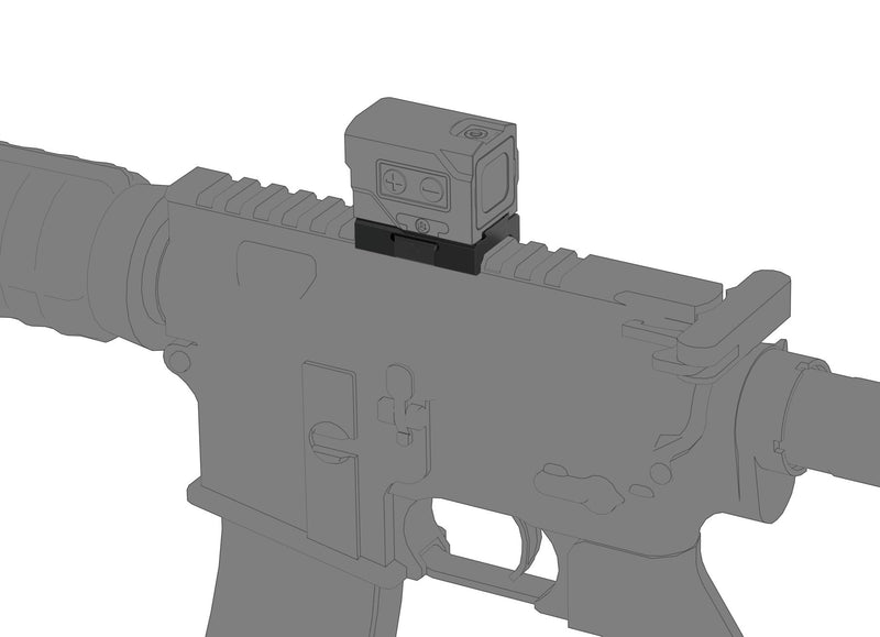 갤러리 뷰어에 이미지 로드, Enclosed Red Dot Sight Low Weaver Mount VOD Footprint - Vector Optics Online Store